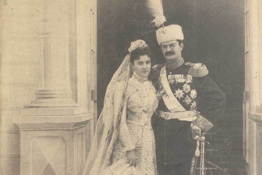 краљ Александар Обреновић и краљица Драга Машин
