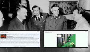 негирање злочина које су починили Хитлерови фашисти и усташе