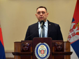 Министар унутрашњих послова Србије Александар Вулин