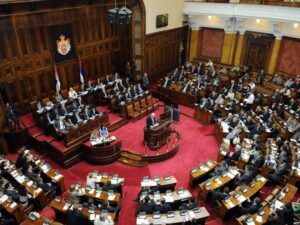 Скупштинска већина у парламенту Србије