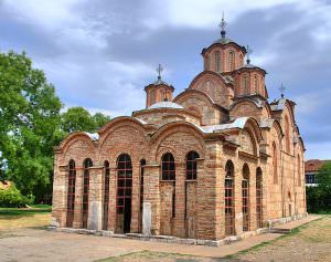Древни манастир Грачаница, на Косову