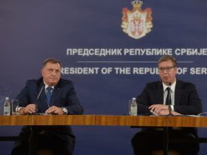 Милорад Додик и Александар Вучић 