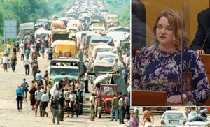 Дјевојчица из колоне