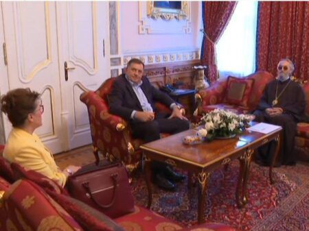 Састанак владике Јефрема и Додика