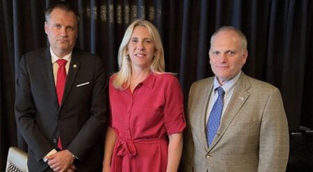 Жељка Цвијановић и Вилијамом Дарофо