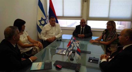 Додик посјетио Представништво Републике Српске у Израелу