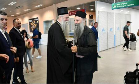 Митрополит Јоаникије и Патријарх Порфирије