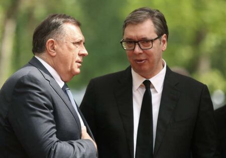 Милорад Додик и Александар Вучић