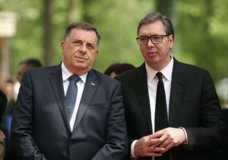 Милорад Додик и Александар Вучић