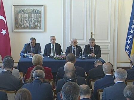 Предсједништво БиХ са Ердоганом