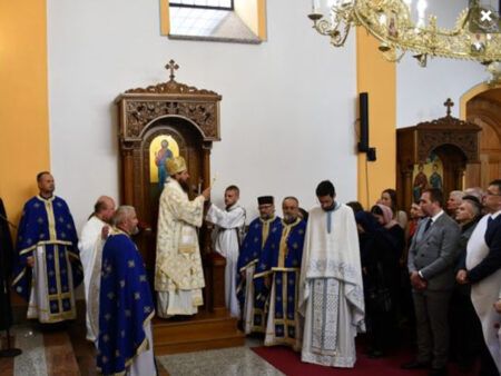 Мркоњић Град-слава храма (Фото: eparhijabihackopetrovacka.org)