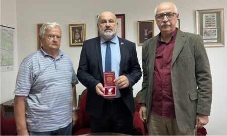 УБНОР додијелио медаљу борца Милуновићу
