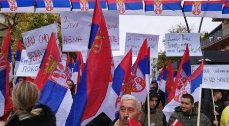 Са скупа у Сјеверној Митровици