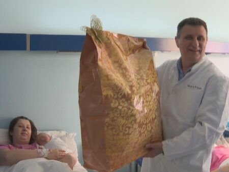 прва беба у Српској рођена у 2023. години