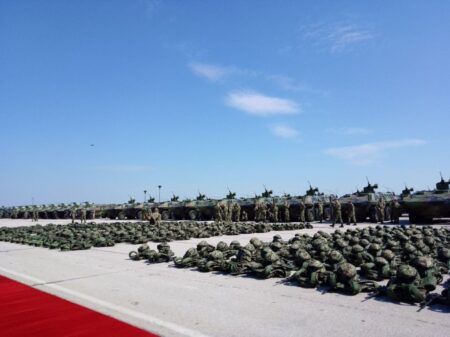 Приказ опреме Војске Србије Фото: РТРС