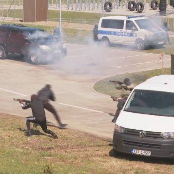 Показна вјежба МУП-а Српске Фото: РТРС