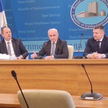 Конференција за новинаре Фото: РТРС