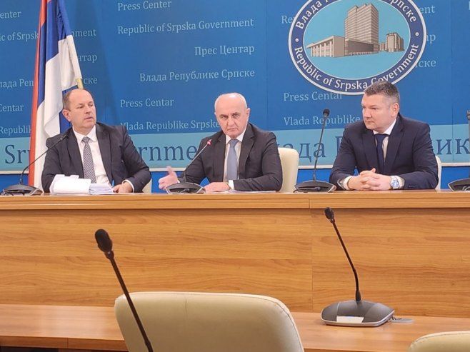 Конференција за новинаре Фото: РТРС